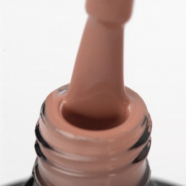 OCHO NAILS Hybrid nail polish brown 803 -5 g — close-up of the surface