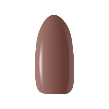 OCHO NAILS Hybride nagellak bruin 806 - 5 g — detailopname