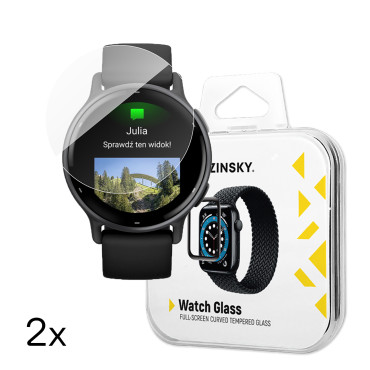 Gehard glas Garmin vivoactieve 5 volledige lijm - 2 stuks.