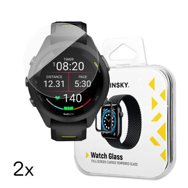 GRUN GARMIN TRENDÉ GARMIN FANTRUNNER 265S 42mm Colle pleine - 2 pcs.