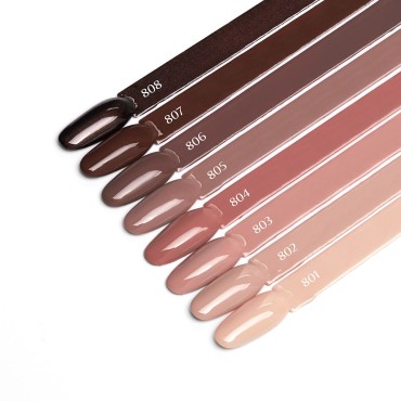 OCHO NAILS Hybride nagellak bruin 806 - 5 g