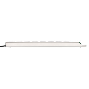 Super-trdni anti-drsnik Strip 8 vtičnice 2.5m 13.500a - srebro