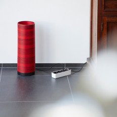 Ecolor Power Strip 3 Sockets 3 m - Blanc