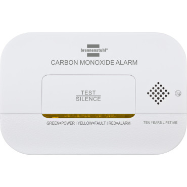Ogljikov monoksid Senzor, ki uporablja alarmni signal in LED diode - bela