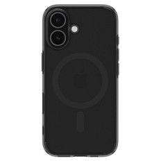 Case Case op iPhone 16e Ultra Hybrid T MagSafe - Zwart Semi-transparant