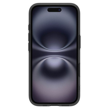 Case Case op iPhone 16e Ultra Hybrid T MagSafe - Zwart Semi-transparant