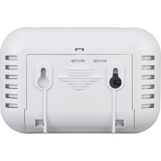 Kolmonoxid gungsensor med larmsignal och LED-dioder - vit
