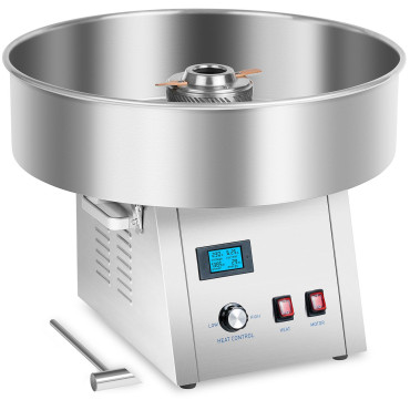 Máquina de lã de açúcar eficiente 1500W 4KG / H 62cm Royal Catering Rczk-1500s-in