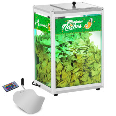 Φωτιζόμενη θερμάστρα για τα φιστίκια Nachos Popcorn LED 100W Royal Catering Rcnw-1l