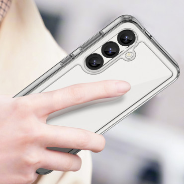 Caso con un marco de gel en Xiaomi Redmi Turbo 4 / Xiaomi Poco X7 Pro Space Space Case - Transparente
