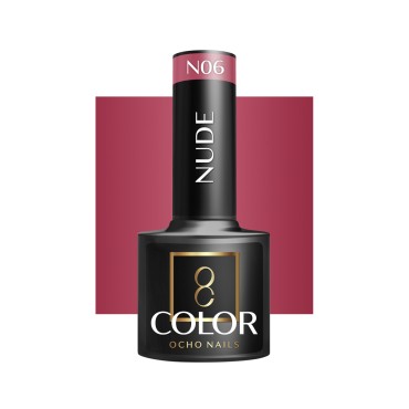 Vernis Semi-permanent OCHO NAILS Nude N06 - 5 g — vue de face