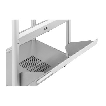 Upplyst värmare för nachos popcorn jordnötter ledde 100w Royal Catering Rcnw-1l