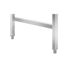Tabela de trabalho de aço inoxidável dobrável 120 x 60 cm a 120 kg Royal Catering Rcat-120k