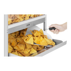 Calentador iluminado para nachos Popcorn Cacahuetes LED 100W Royal Catering Rcnw-1l