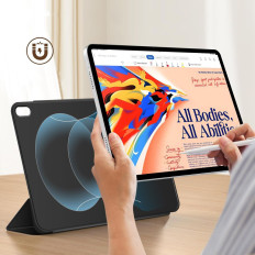 Caso de proteção no iPad Air 13 '' 2024/2025 Smartcase magnético - preto