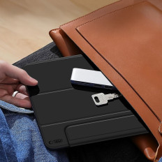 Schutzhülle auf iPad Air 13 '' 2024/2025 Smartcase Magnetic - Schwarz