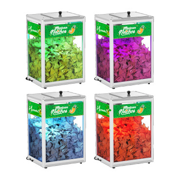Upplyst värmare för nachos popcorn jordnötter ledde 100w Royal Catering Rcnw-1l