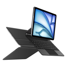 Veske med tastatur på iPad Air 10.9 '' 2020/2022 / iPad Air 11 '' 2024/2025 SmartCase Magnetic - Svart