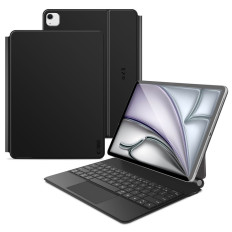 Caso con tastiera su iPad Pro 12.9 '' 2020/2021/2022 / iPad Air 13 '' 2024/2025 SmartCase Magnetic - Nero