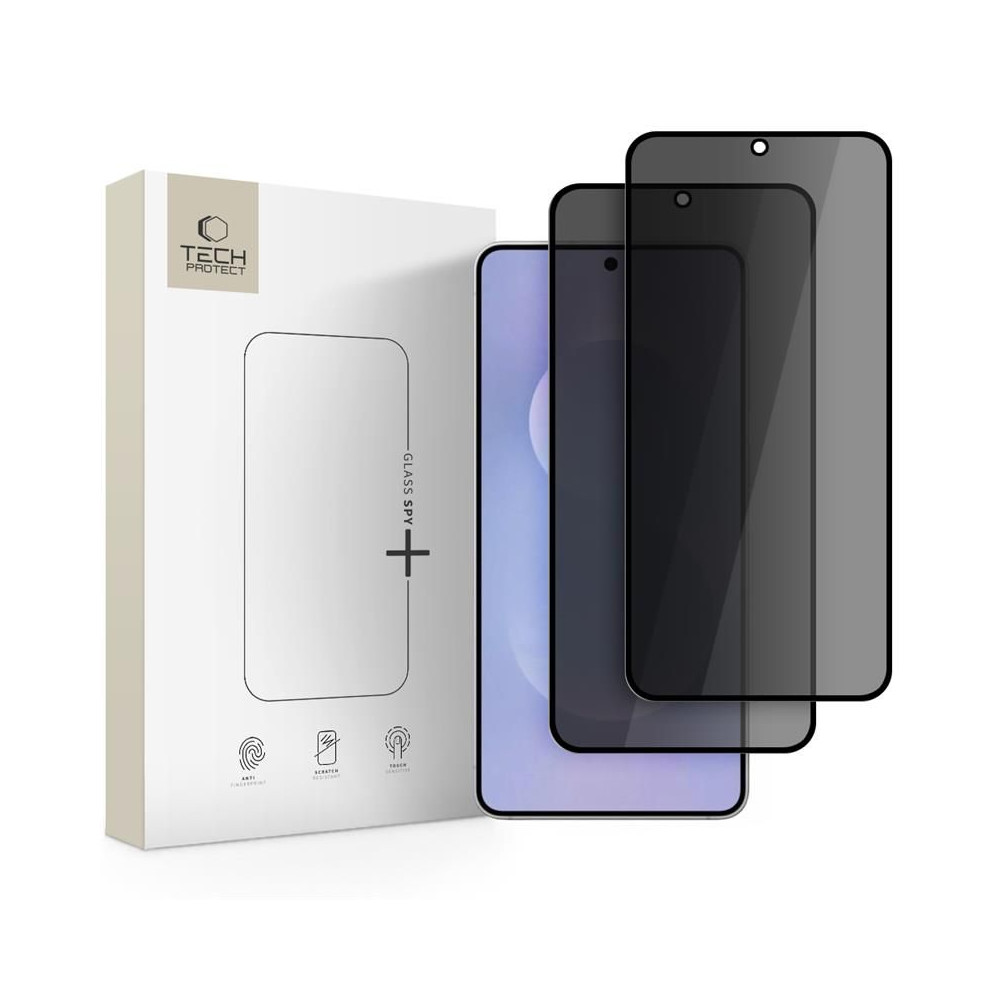 Privatiserende glass på Samsung Galaxy S25 Edge Glass Spy + - 2 stk.