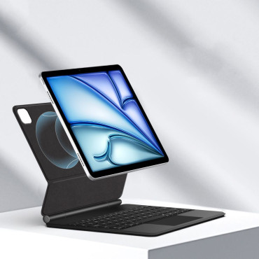 Veske med tastatur på iPad Air 10.9 '' 2020/2022 / iPad Air 11 '' 2024/2025 SmartCase Magnetic - Svart
