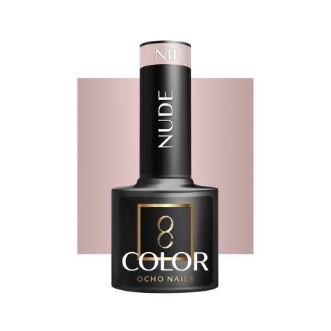 Esmalte híbrido nude N11 de OCHO NAILS - 5 g — vista frontal