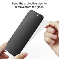Privatiserende glass på Samsung Galaxy S25 Edge Glass Spy + - 2 stk.