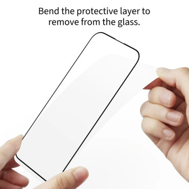 Härdat glas på Samsung Galaxy S25 Edge Glass Fit + - 2 st.