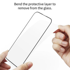 Härdat glas på Samsung Galaxy S25 Edge Glass Fit + - 2 st.