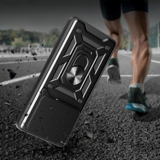 Case Case on Motorola Edge 60 Fusion con coperchio per lenti Camshield Pro