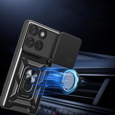 Fall Fall an der Motorola-Kante 60 Fusion mit Camshield Pro-Objektivabdeckung