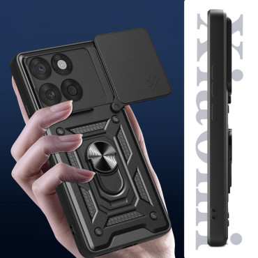 Prípad na Motorola Edge 60 Fusion s krytom Camshield Pro Svetelný kryt