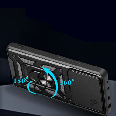Prípad na Motorola Edge 60 Fusion s krytom Camshield Pro Svetelný kryt