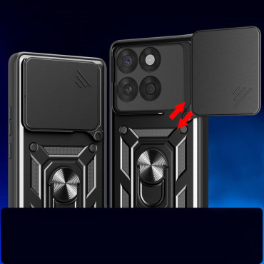 Saksett på Motorola Edge 60 Fusion med Camshield Pro Lens Cover