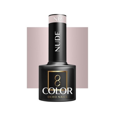 OCHO NAILS Hybridikynsilakka Nude N12 - 5 g — etuosa