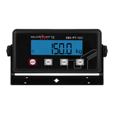 Posto di pesatura industriale postale 150 kg / 20 g LED Steinberg Systems SBS-Pt-150c