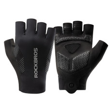 Gloves without fingers size XXL - black