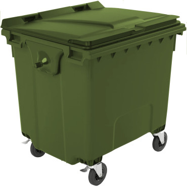 Kontejnerski odpadki Kontejnerski odpadki PZH EN 840-2 DIN 1100L - GREEN