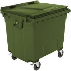 Kontejnerski odpadki Kontejnerski odpadki PZH EN 840-2 DIN 1100L - GREEN