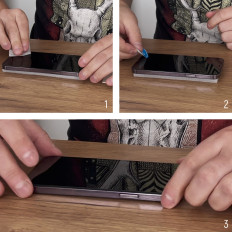 Gehard glasglasfolie met een frame op Huawei Y5P Volledige Cover Flexi Nano - Zwart