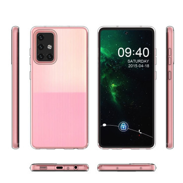 Gel Case Case Samsung Galaxy A72 4G Ultra Clear 0.5mm - läpinäkyvä