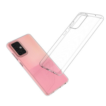 Caso do gel para Samsung Galaxy A72 4G ultra clara 0.5mm - Transparente