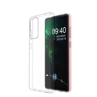 Caso do gel para Samsung Galaxy A72 4G ultra clara 0.5mm - Transparente