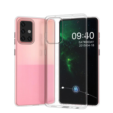 Caso do gel para Samsung Galaxy A72 4G ultra clara 0.5mm - Transparente