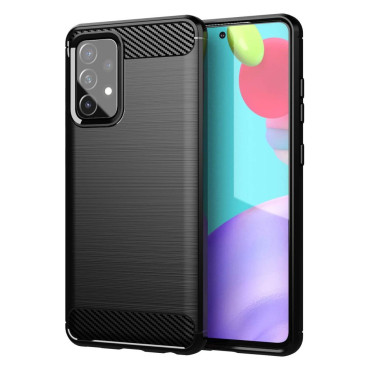 Flexibele case cover voor Samsung Galaxy A72 4G CO2COSE - zwart