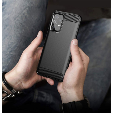 Flexibele case cover voor Samsung Galaxy A72 4G CO2COSE - zwart