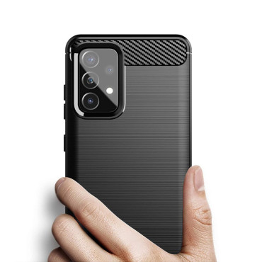 Flexibele case cover voor Samsung Galaxy A72 4G CO2COSE - zwart