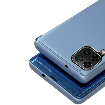 Fallfall med Samsung Galaxy A22 4G Clear View Case - Svart