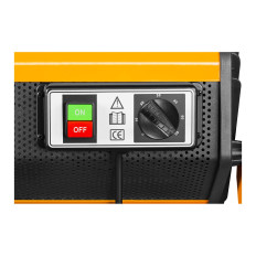 Brandinfraroodwarmte-radiator voor het drogen van verf op een statief 2200W IR-DROGER2000.2