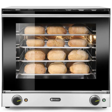 Forno de convecção H90 para 4 folhas 438x315mm Hendi 227060